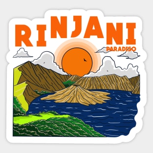 Lombok Paradiso Sticker